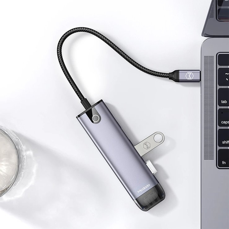 Mcdodo HU-7750 5 in 1 USB-C Hub 100W