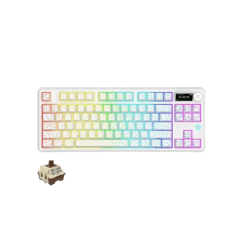 AJAZZ AK870 V2 Tri-Mode Wireless Mechanical Keyboard
