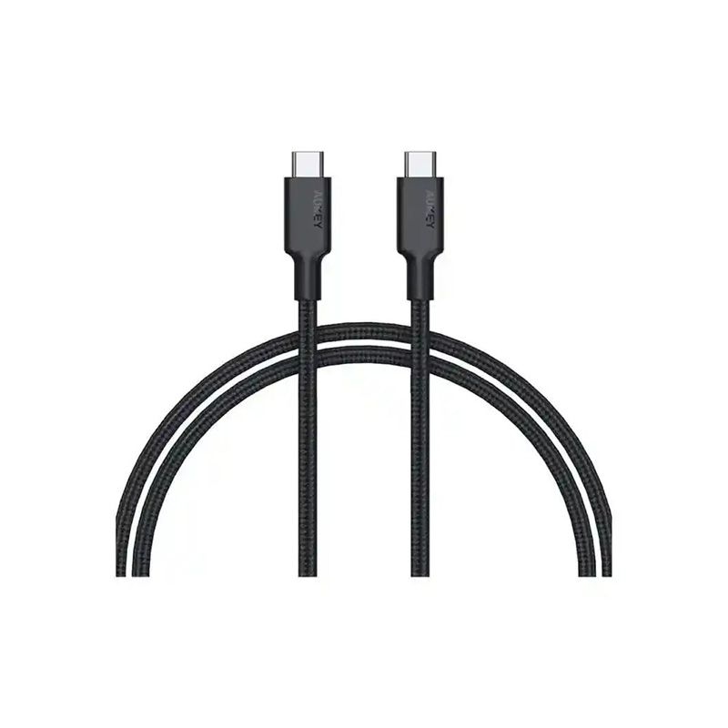 Aukey CB-CD45 Impulse Braided CC Nylon USB-C Cable - 0.9M