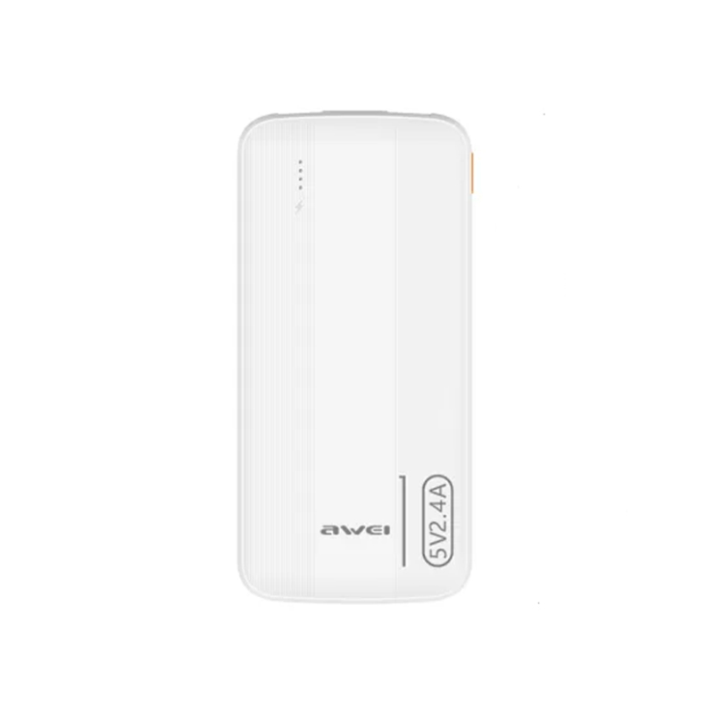 Awei P20K Dual Output 2.4A Slim Power Bank - 10000mAh