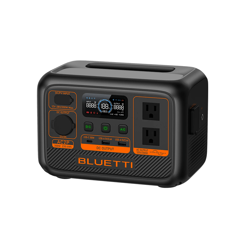 BLUETTI Premium 20 AC2P 300W Portable Power Station