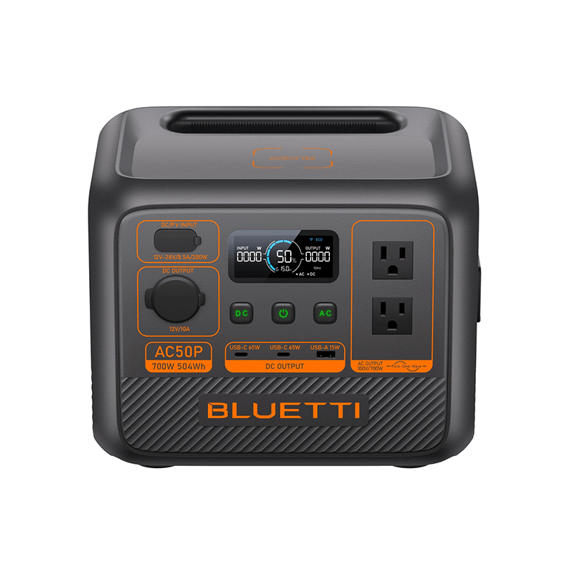 BLUETTI Premium 50 AC50P 700W Portable Power Station