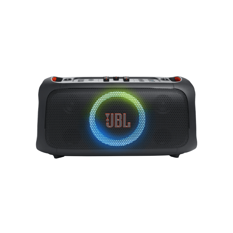 JBL PartyBox On-The-Go Essential Portable Party Speaker With Wireless Mic