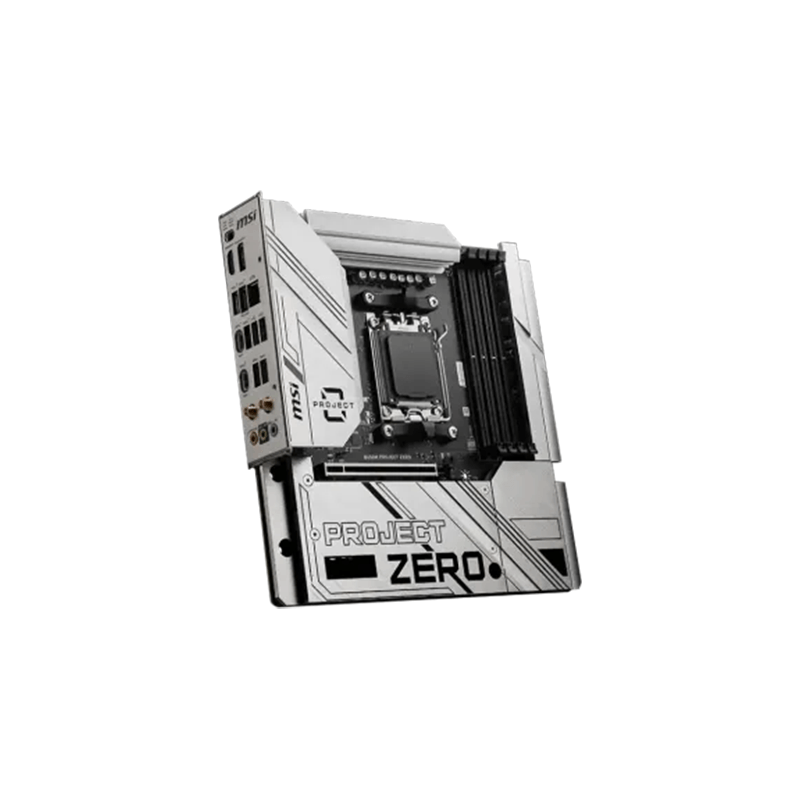 MSI B650M PROJECT ZERO AM5 m-ATX Motherboard