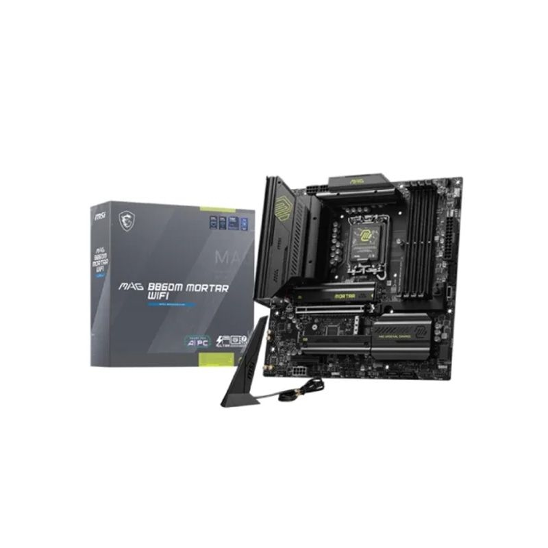 MSI MAG B860M MORTAR WIFI LGA 1851 mATX Motherboard