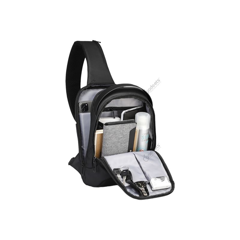 Mark Ryden MR7918 Crossbody Chest Bag with Dual Charging Ports