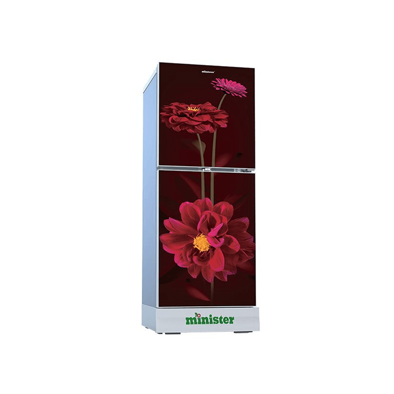 Minister M-165N Red Peony Refrigerator - 165L