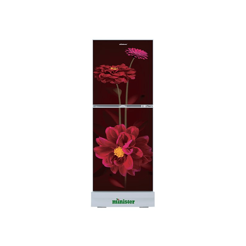 Minister M-165N Red Peony Refrigerator - 165L