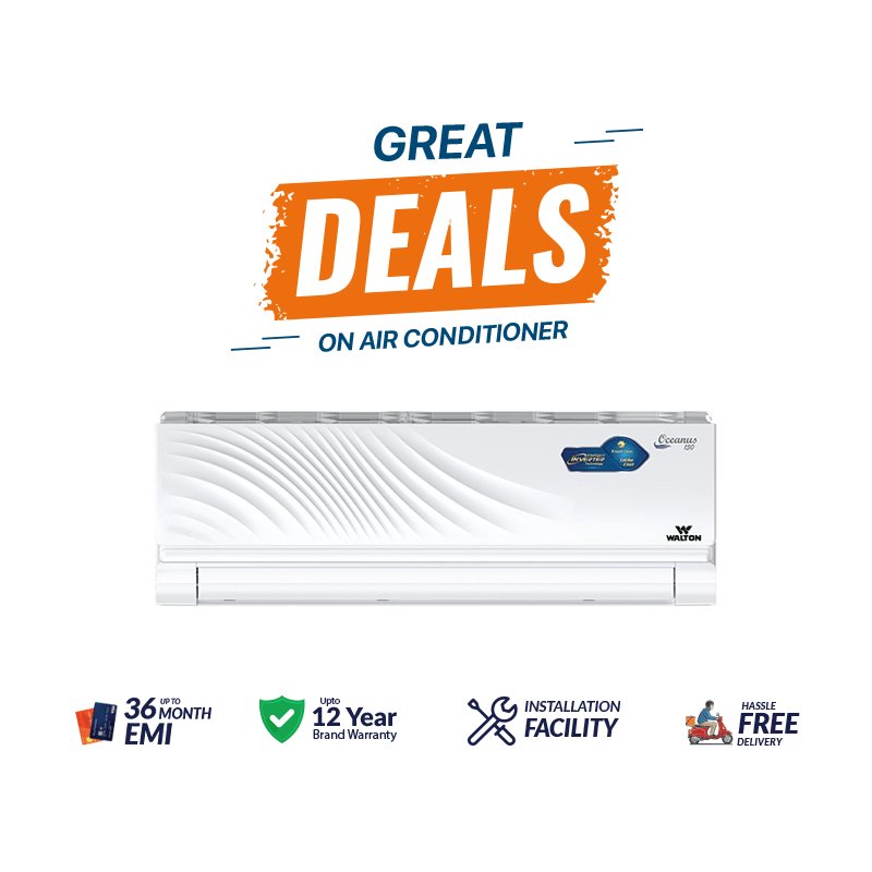 Walton WSI-OCEANUS 150-15J Inverter Air Conditioner - 1.25 Ton