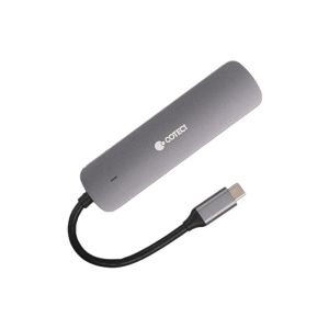 COTECi 6 in 1 USB-C HUB Multiport Adapter