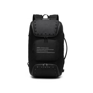 Ozuko 9248 Fashion Business Laptop Student Sports Backpack With External USB Port