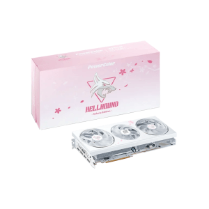 PowerColor Hellhound Sakura AMD Radeon RX 7800 XT 16GB GDDR6 Graphics Card - Limited Edition