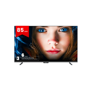 Sony Plus SP85SFVG 85 Inch Frameless Voice Control 4K Google QLED TV