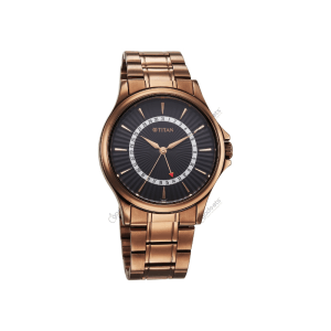 Titan Karishma 10038QM01 Quartz Analog with Date Stainless Steel Strap Men’s Watch