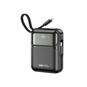 XUNDD XDPB-W008 PD 35W Dual Cable Mini Power Bank - 10000mAh