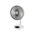 DP 7626 Rechargeable Table Fan With Led Light