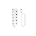 LDNIO SC10610C Power Socket Extension Universal Power Strip - 33W